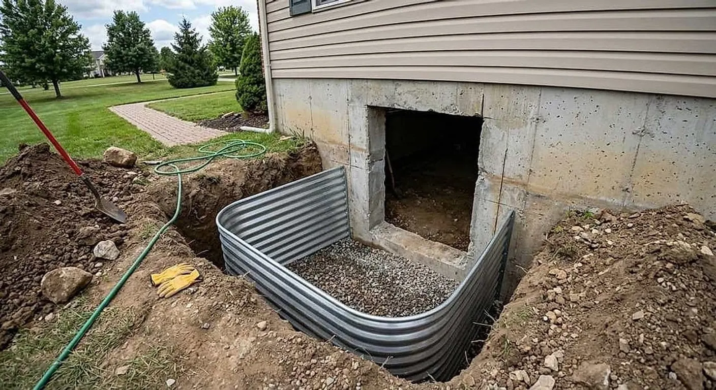 Egress Window Installation in Sheboygan, WI